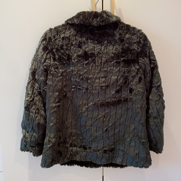 top shop fluffy jacket - Picture 2 of 3